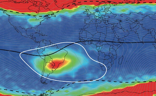 The South Atlantic Anomaly